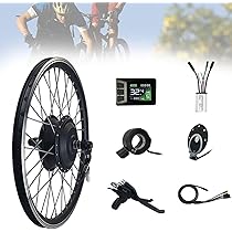 電動自転車キット 36/48V Amazon | RICETOO 36V / 48V 250W 16インチ/ 20インチ/ 24インチ